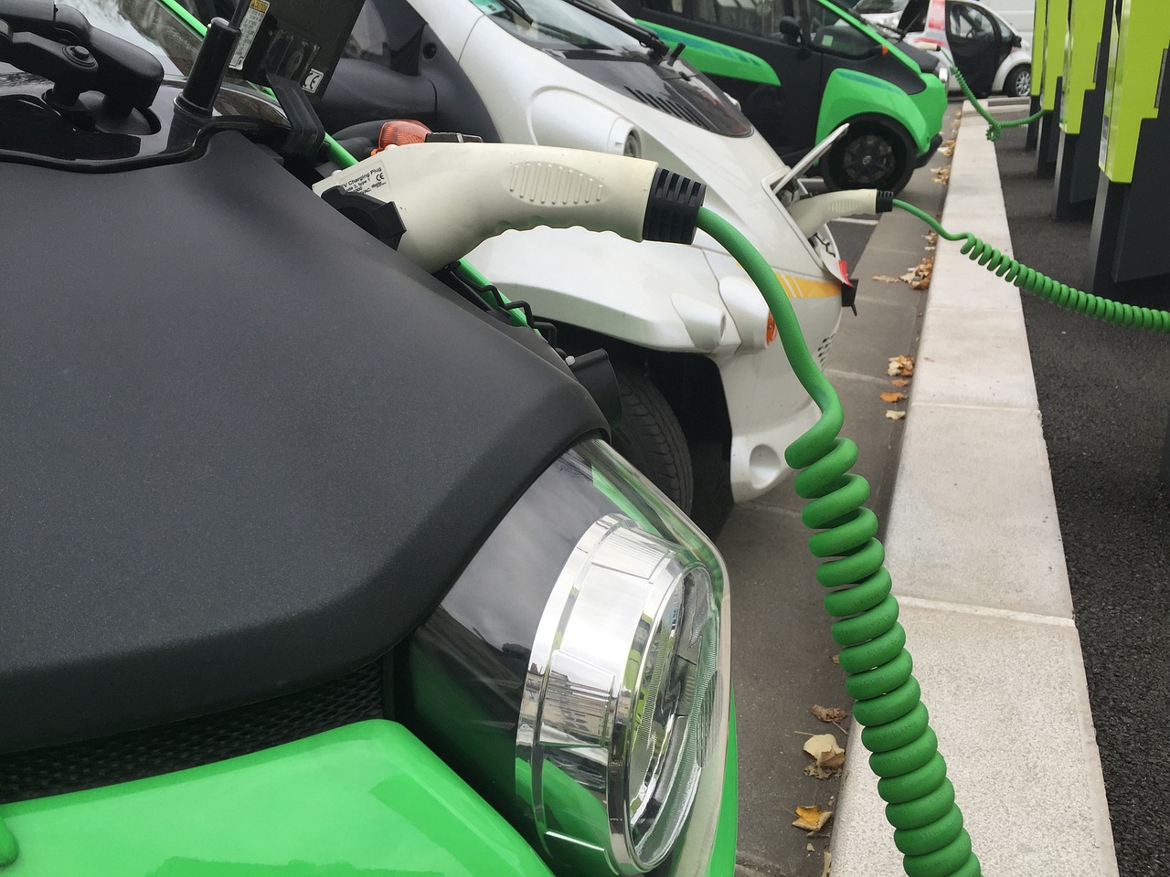 green car
